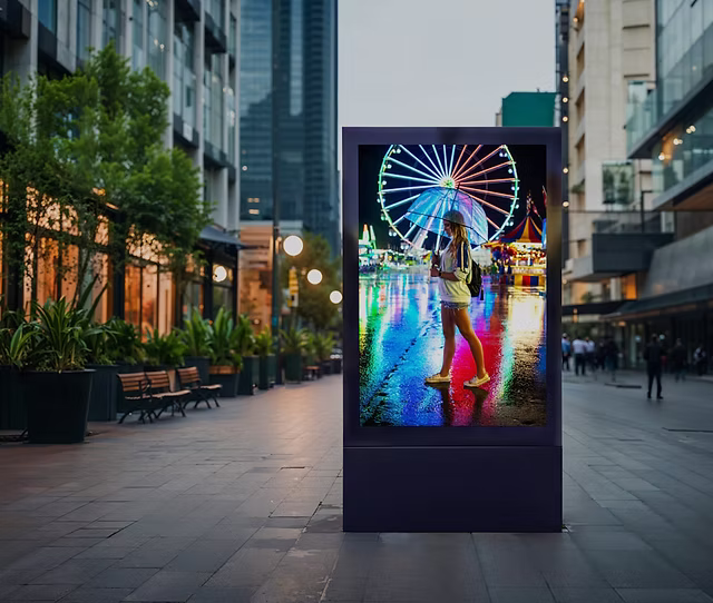 LED-Tafel München Marienplatz